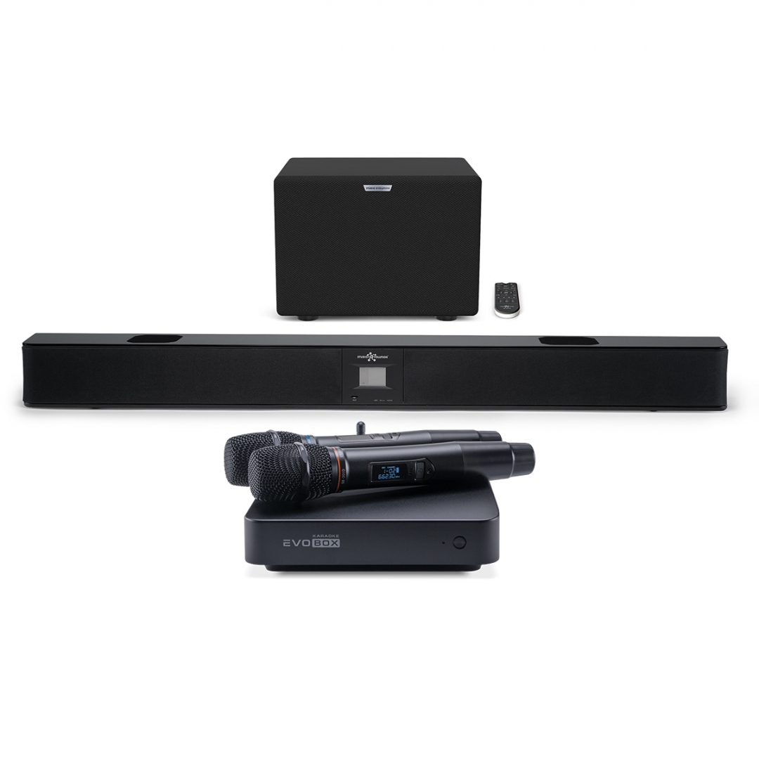 караоке-комплект EVOBOX Plus + EvoSound Bar (саундбар с караоке) в Кызыле