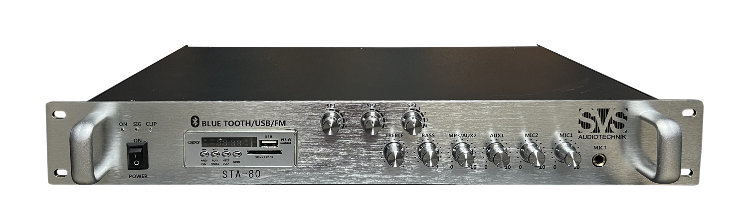 SVS Audiotechnik STA-80 Микшер-усилитель для систем Public Address в Кызыле